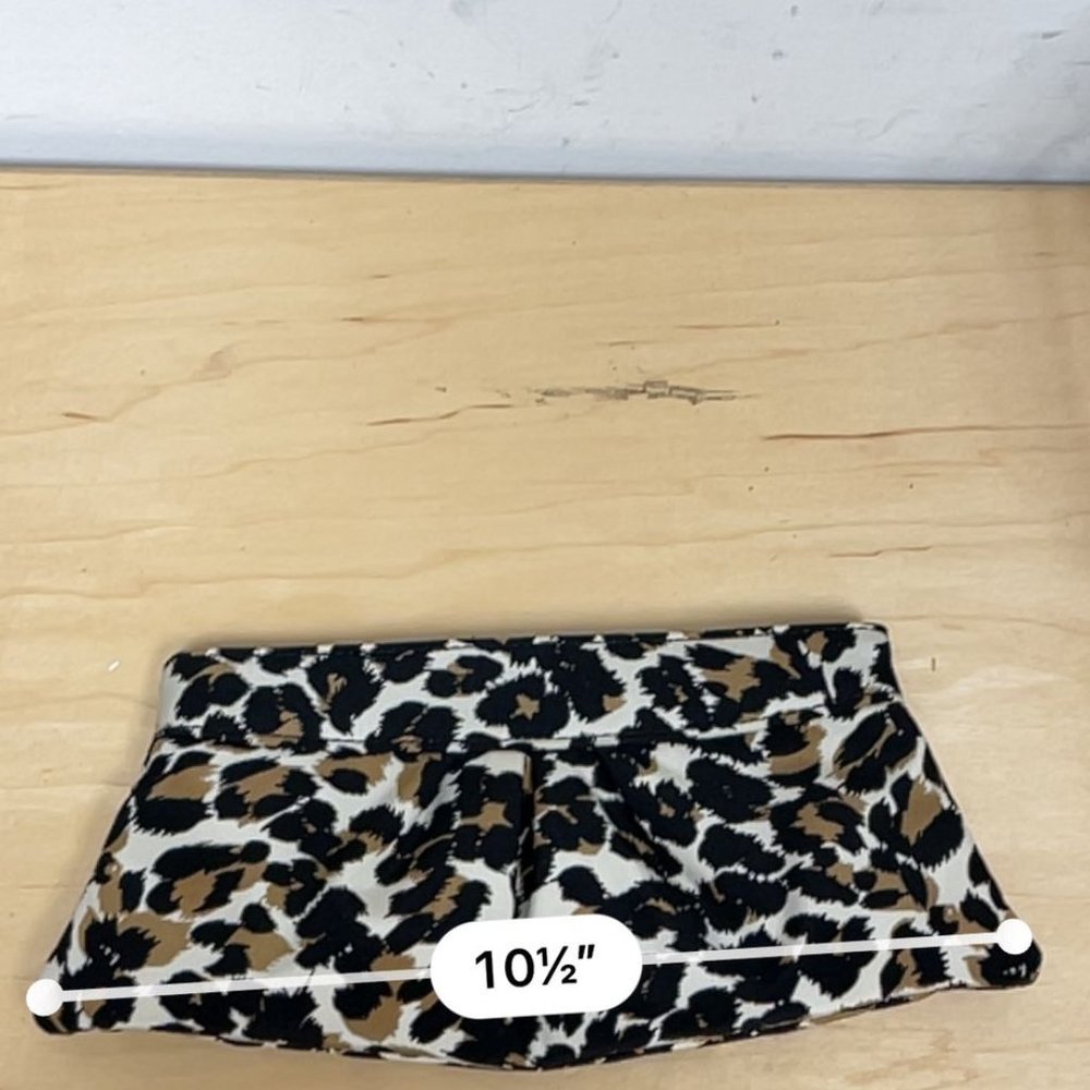 Leopard Cheetah Print Clutch - image 4